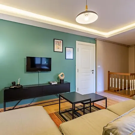 アパート Nice Duplex Apartment Surrounded By Popular Attractions In Beyoglu イスタンブール