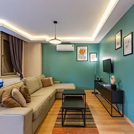 아파트 Nice Duplex Apartment Surrounded By Popular Attractions In Beyoglu *